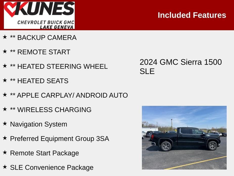 new 2024 GMC Sierra 1500 car, priced at $52,200