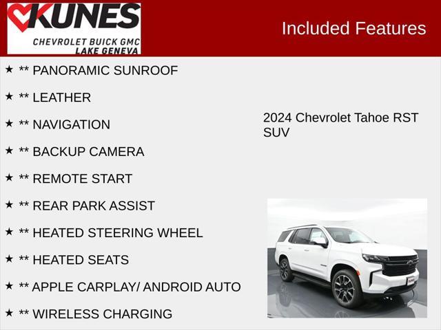 new 2024 Chevrolet Tahoe car, priced at $69,000