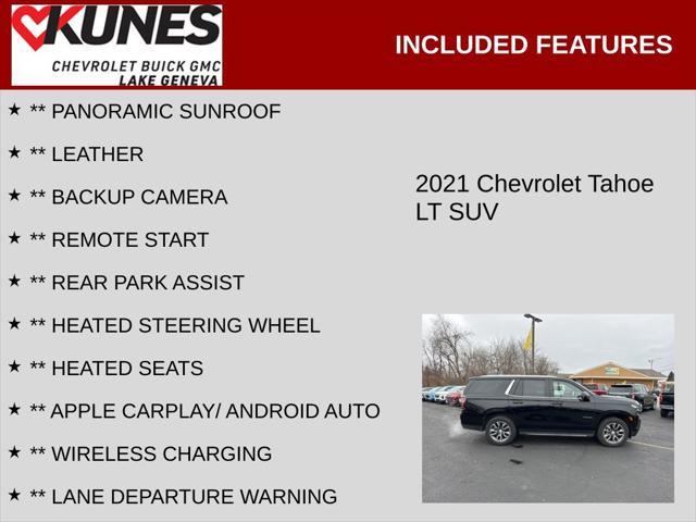 used 2021 Chevrolet Tahoe car, priced at $48,275