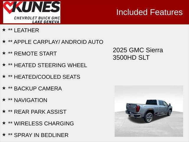 new 2025 GMC Sierra 3500 car, priced at $71,370