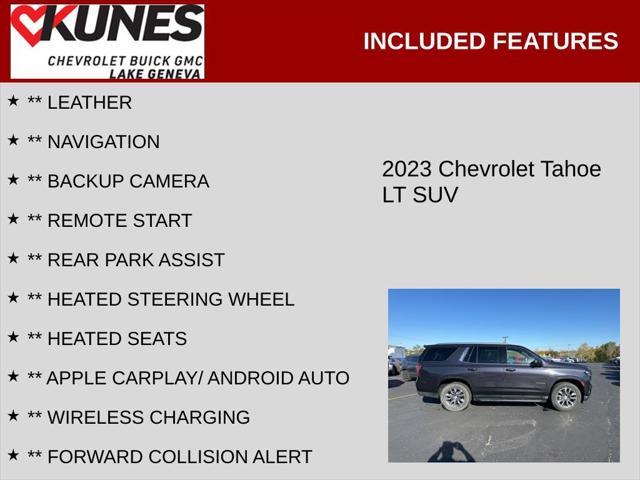 used 2023 Chevrolet Tahoe car, priced at $47,270