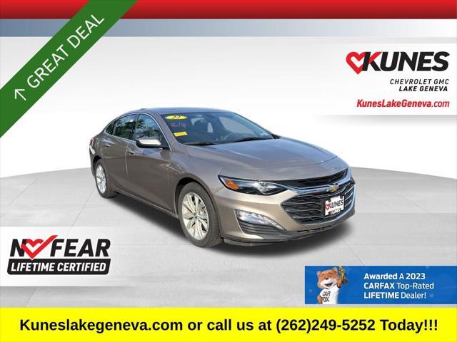 used 2022 Chevrolet Malibu car, priced at $15,817