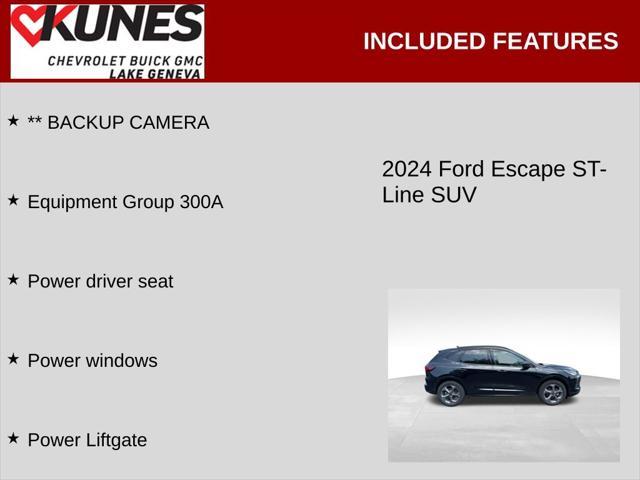 used 2024 Ford Escape car, priced at $23,145