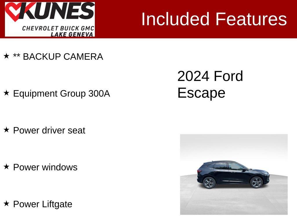used 2024 Ford Escape car, priced at $22,900