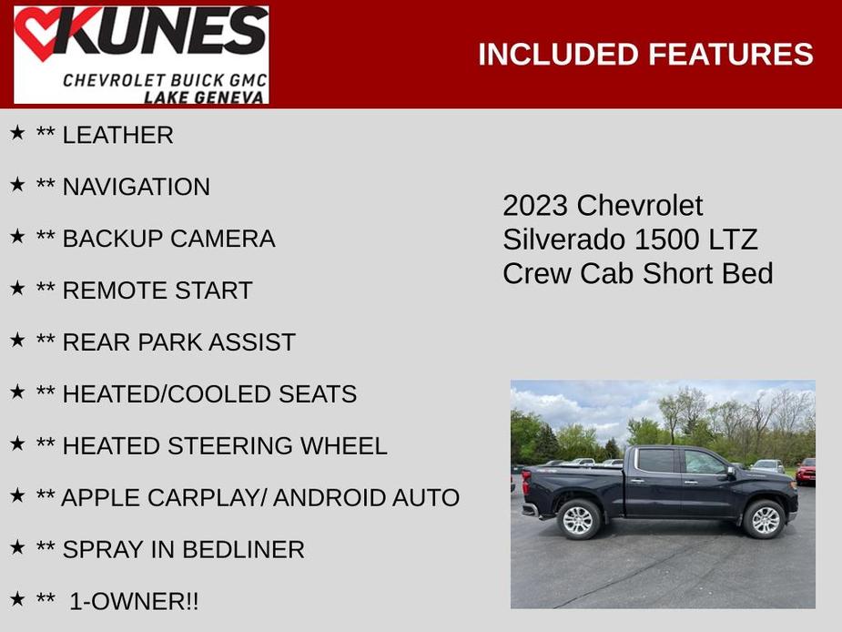 used 2023 Chevrolet Silverado 1500 car, priced at $48,200