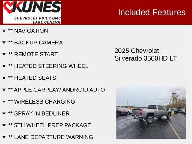 new 2025 Chevrolet Silverado 3500 car, priced at $69,000