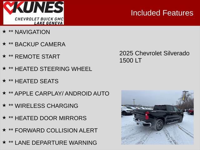 new 2025 Chevrolet Silverado 1500 car, priced at $57,395