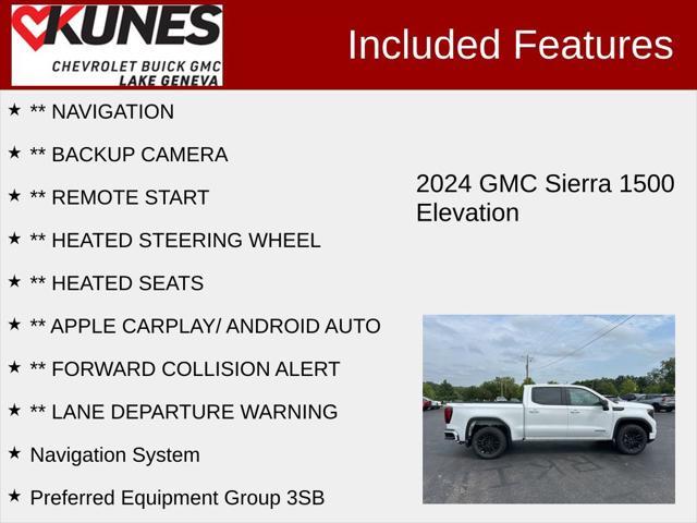 new 2024 GMC Sierra 1500 car, priced at $47,500