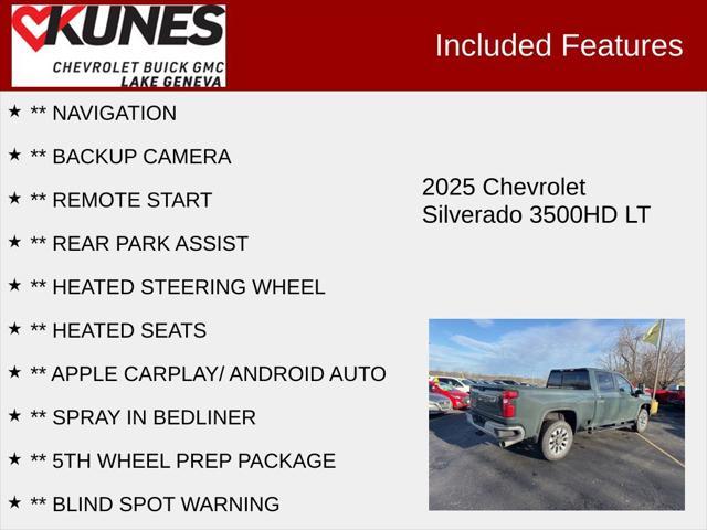 new 2025 Chevrolet Silverado 3500 car, priced at $71,500