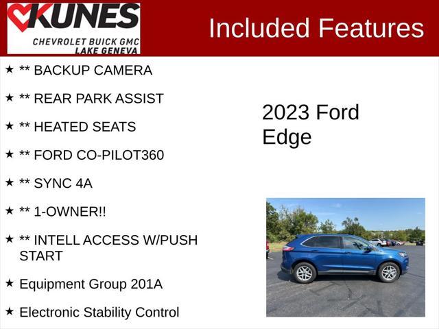 used 2023 Ford Edge car, priced at $19,895