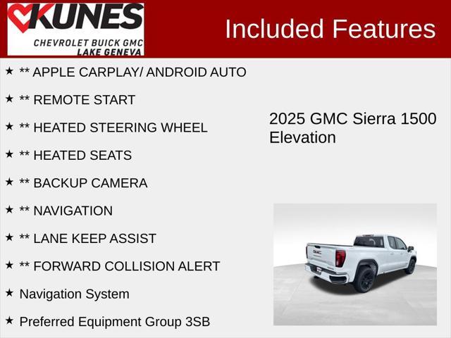 new 2025 GMC Sierra 1500 car, priced at $51,340