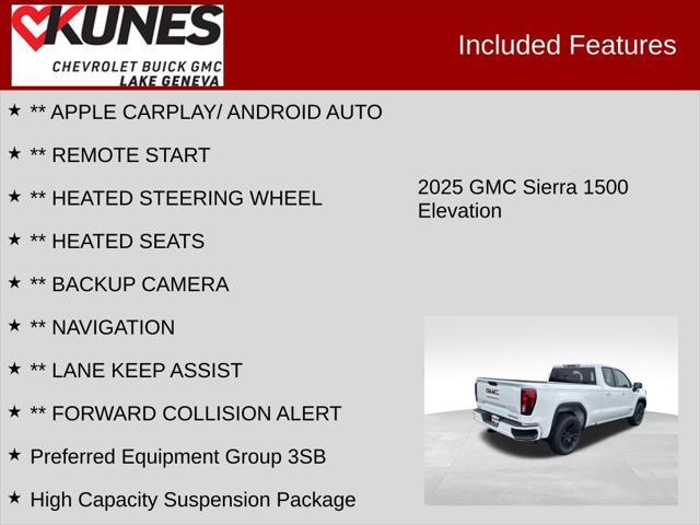 new 2025 GMC Sierra 1500 car, priced at $53,540