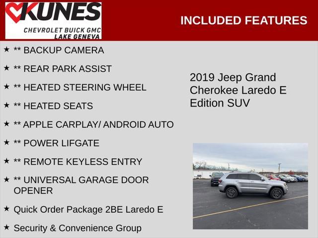 used 2019 Jeep Grand Cherokee car, priced at $20,000