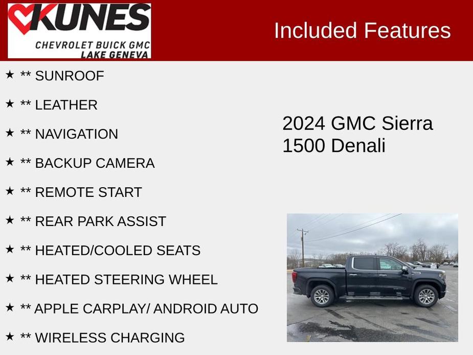 new 2024 GMC Sierra 1500 car, priced at $70,250