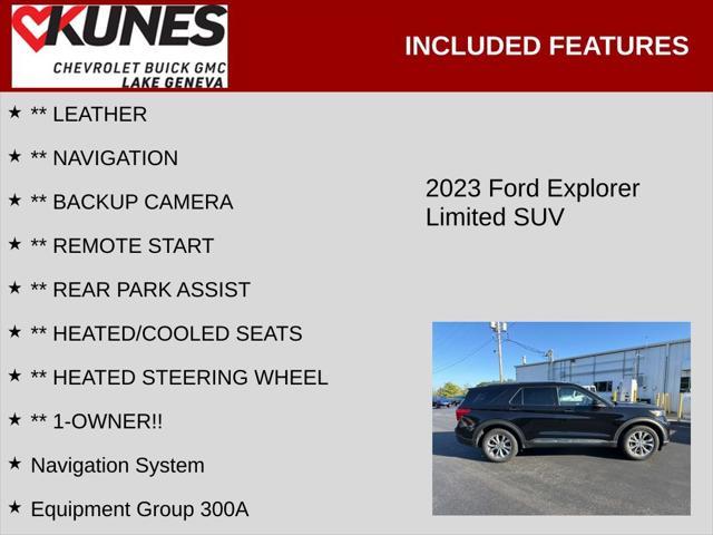 used 2023 Ford Explorer car, priced at $33,200