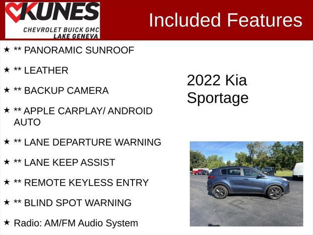 used 2022 Kia Sportage car, priced at $19,000