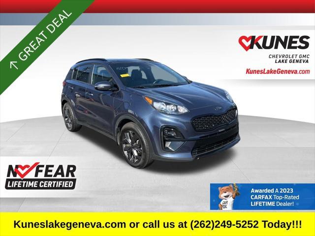 used 2022 Kia Sportage car, priced at $19,137