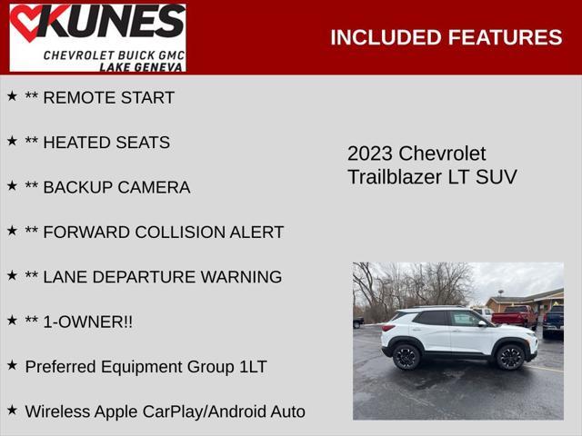 used 2023 Chevrolet TrailBlazer car, priced at $21,974