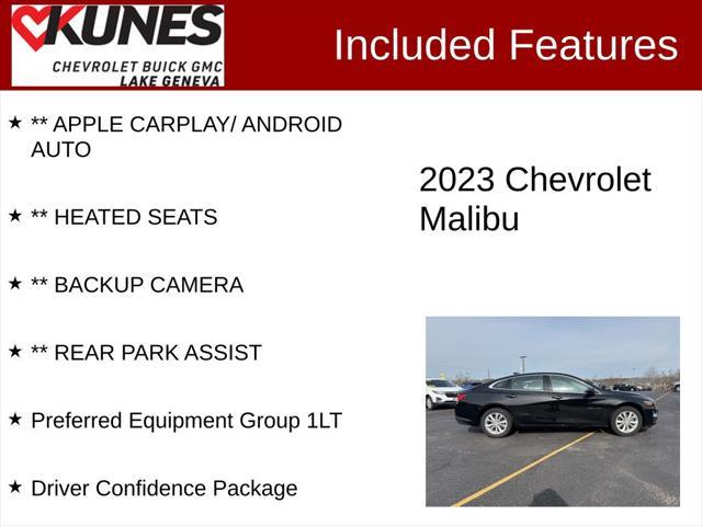 used 2023 Chevrolet Malibu car, priced at $16,279