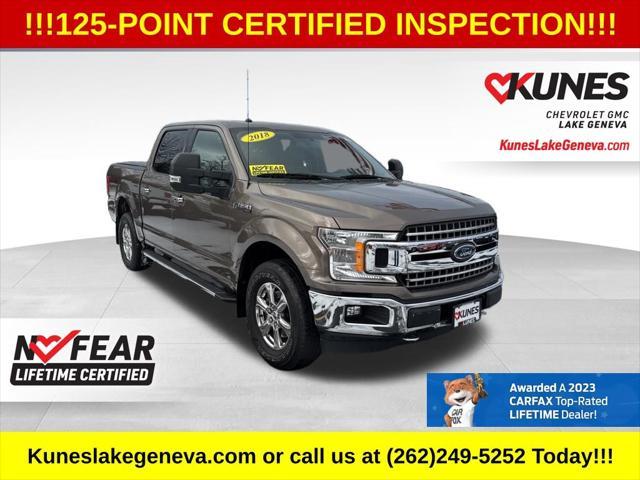 used 2018 Ford F-150 car, priced at $25,600