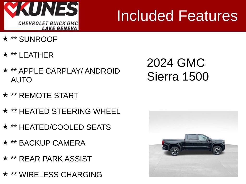 used 2024 GMC Sierra 1500 car, priced at $56,500