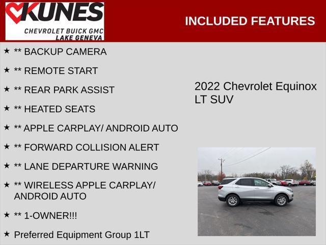 used 2022 Chevrolet Equinox car, priced at $22,900