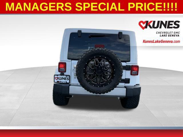 used 2018 Jeep Wrangler JK Unlimited car, priced at $17,530