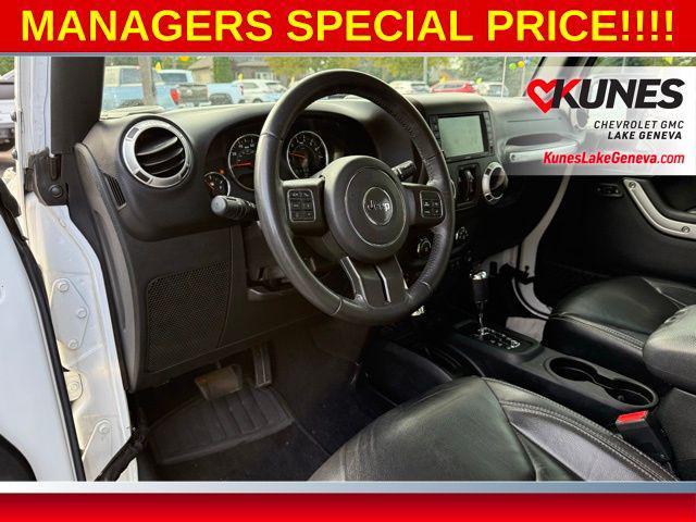 used 2018 Jeep Wrangler JK Unlimited car, priced at $17,530
