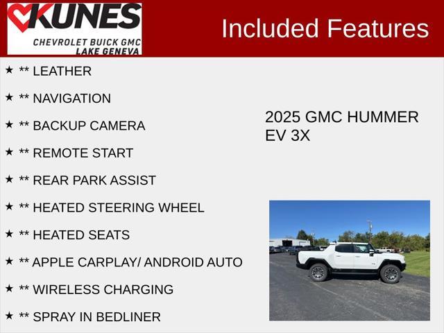 new 2025 GMC HUMMER EV car, priced at $112,000