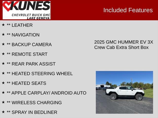 new 2025 GMC HUMMER EV car, priced at $114,000