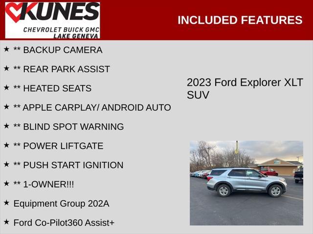 used 2023 Ford Explorer car, priced at $28,200