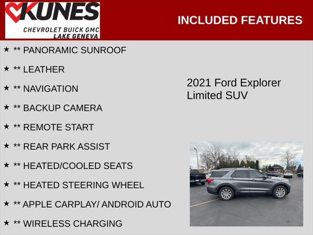 used 2021 Ford Explorer car, priced at $24,806