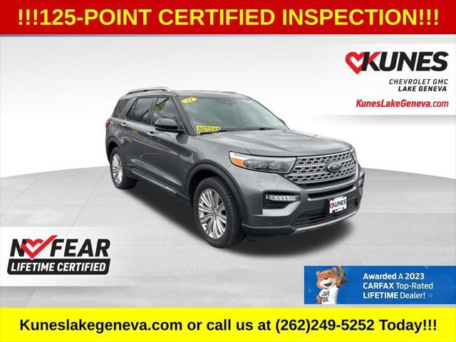 used 2021 Ford Explorer car, priced at $24,806