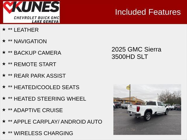 new 2025 GMC Sierra 3500 car, priced at $80,500