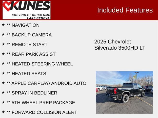 new 2025 Chevrolet Silverado 3500 car, priced at $72,500