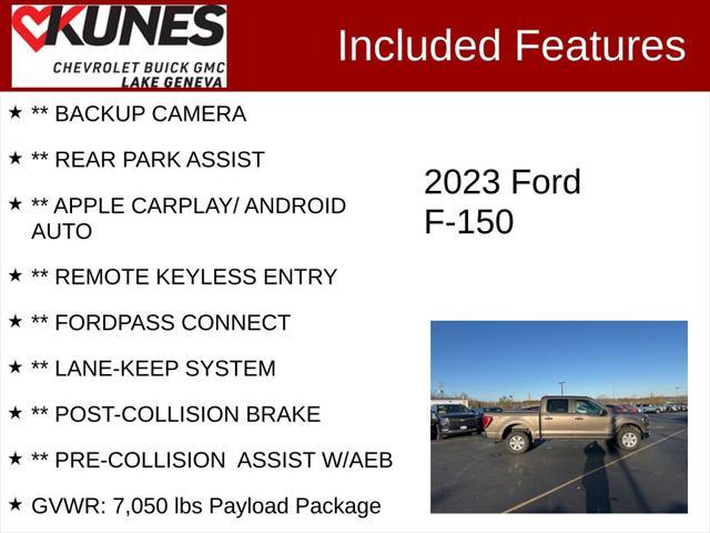 used 2023 Ford F-150 car, priced at $36,679