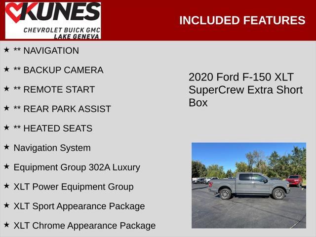 used 2020 Ford F-150 car, priced at $32,600