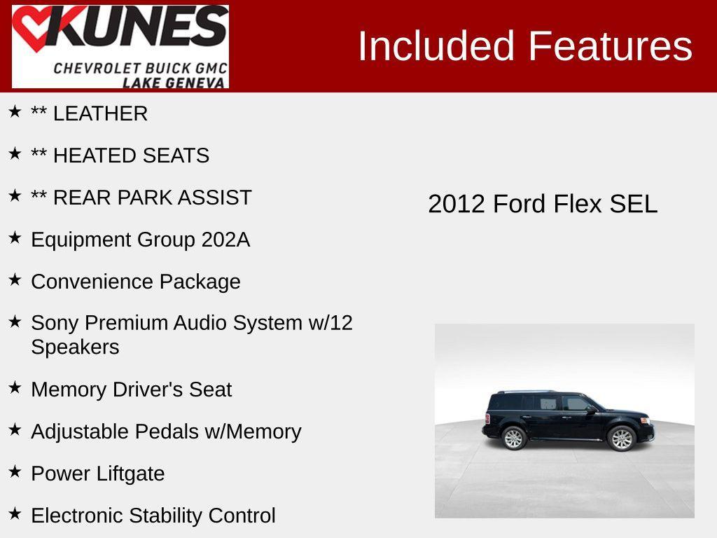 used 2012 Ford Flex car, priced at $8,757