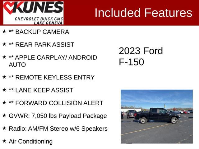 used 2023 Ford F-150 car, priced at $36,689