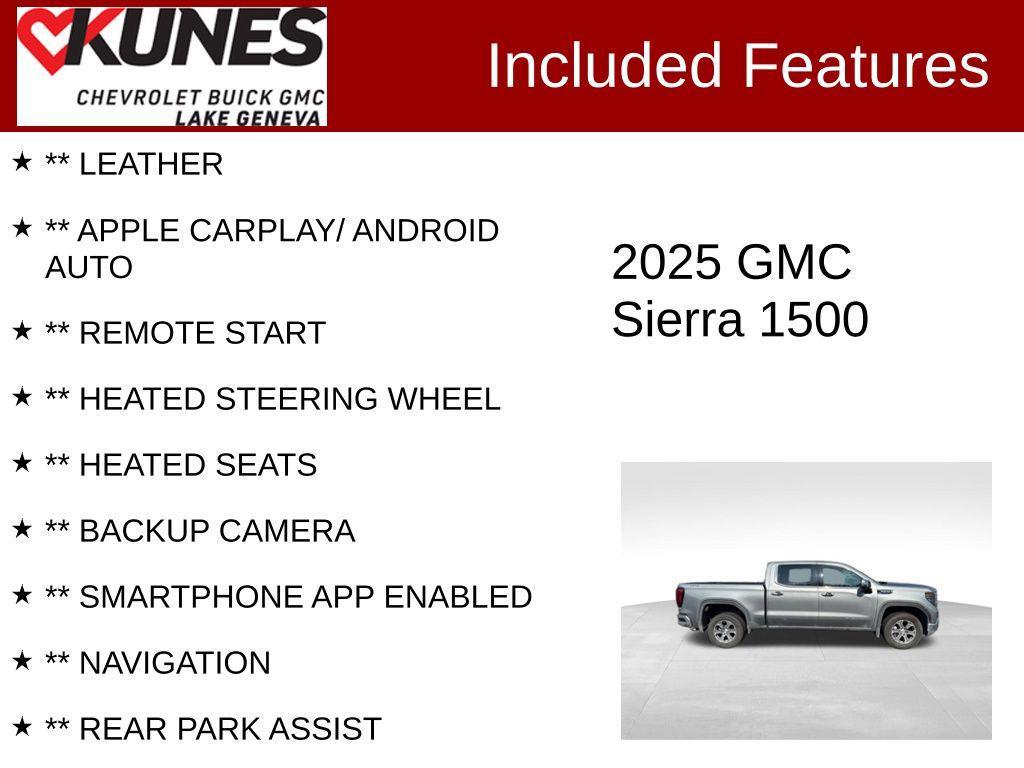 used 2025 GMC Sierra 1500 car, priced at $44,432