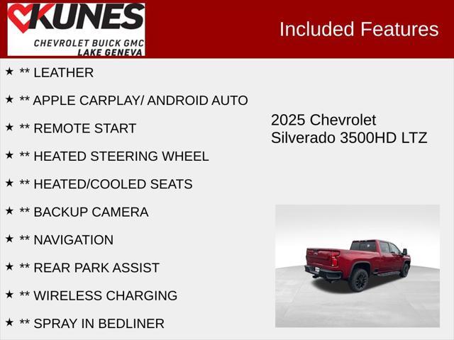 new 2025 Chevrolet Silverado 3500 car, priced at $85,405