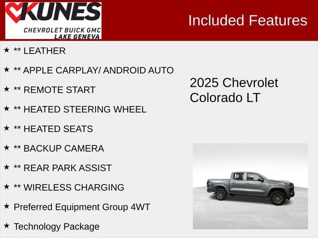 new 2025 Chevrolet Colorado car, priced at $42,096