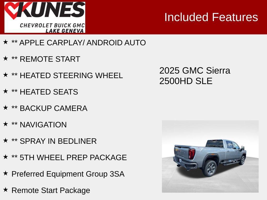 new 2025 GMC Sierra 2500 car, priced at $64,310