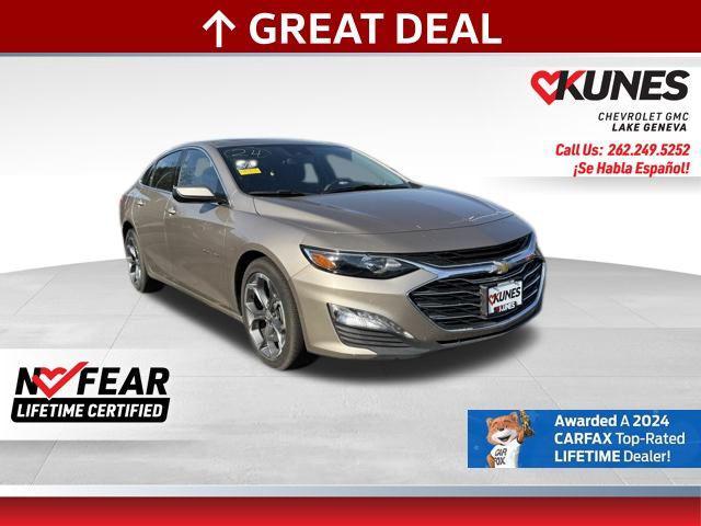 used 2024 Chevrolet Malibu car, priced at $19,350