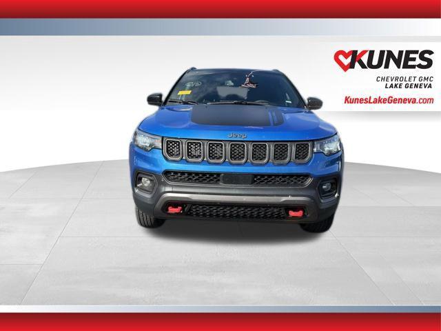 used 2023 Jeep Compass car, priced at $23,300