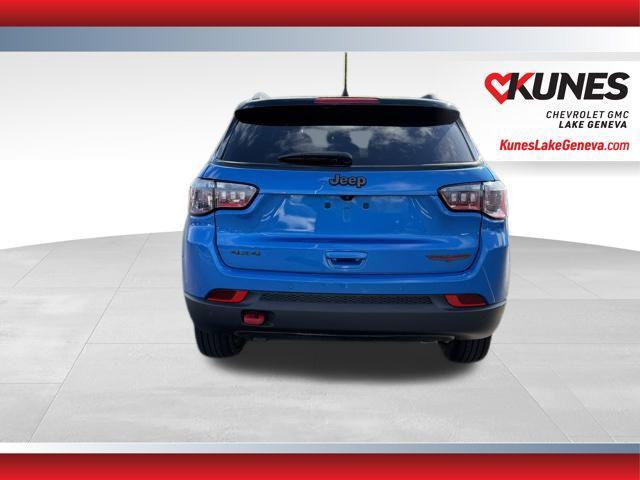 used 2023 Jeep Compass car, priced at $23,300