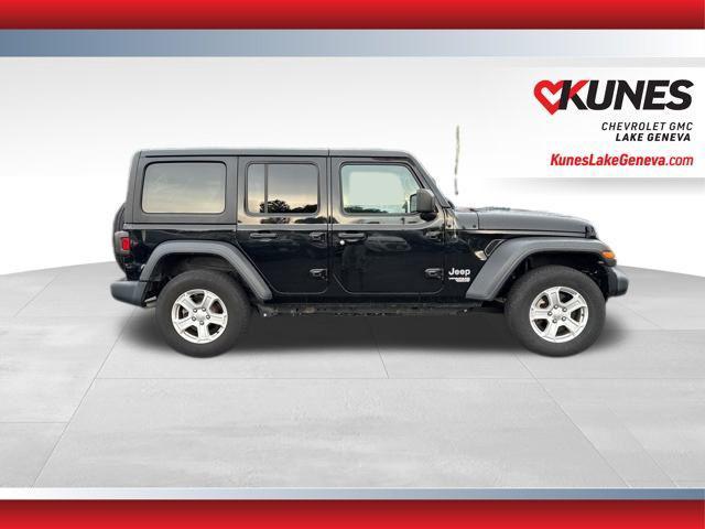 used 2020 Jeep Wrangler Unlimited car, priced at $23,495