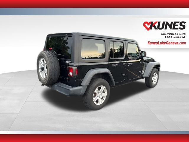 used 2020 Jeep Wrangler Unlimited car, priced at $23,495