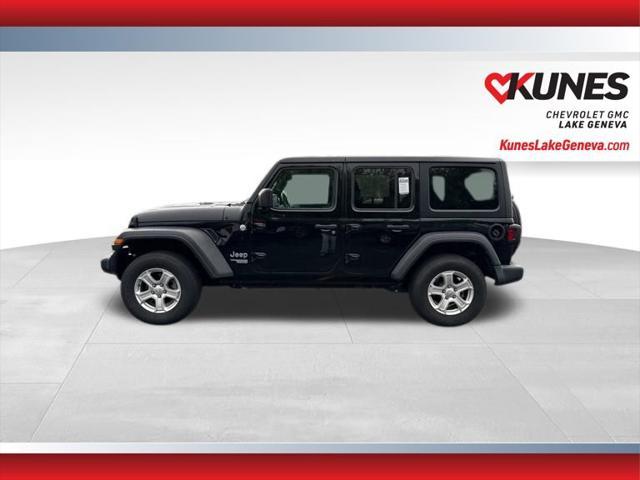 used 2020 Jeep Wrangler Unlimited car, priced at $23,495