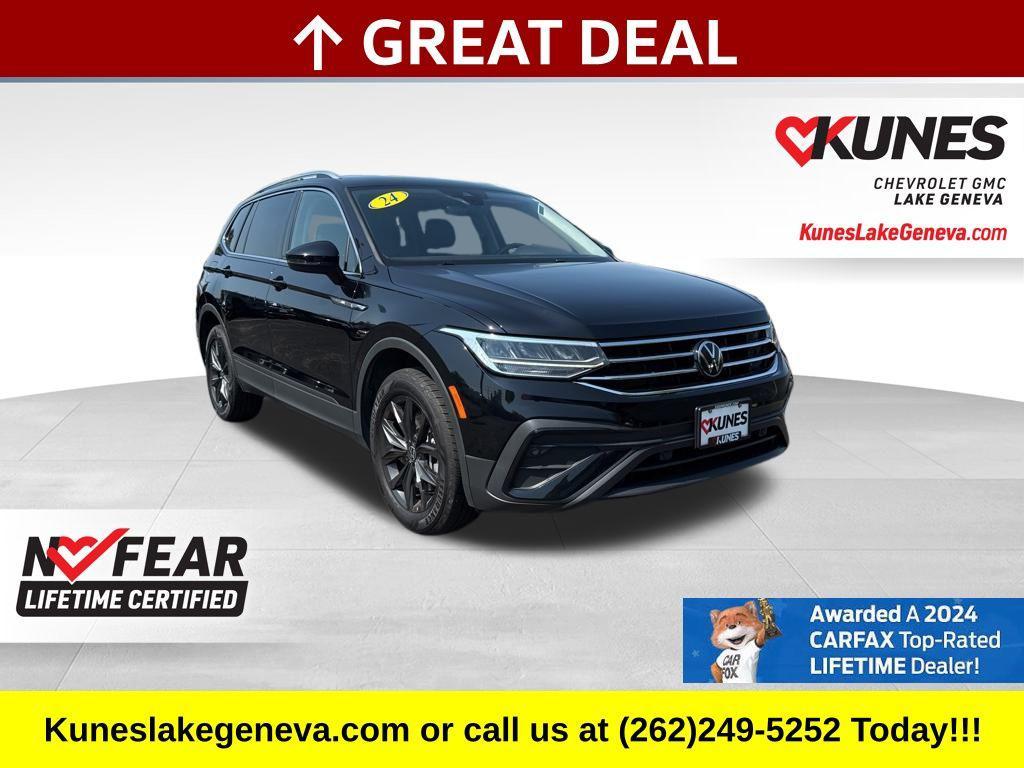 used 2024 Volkswagen Tiguan car, priced at $23,400